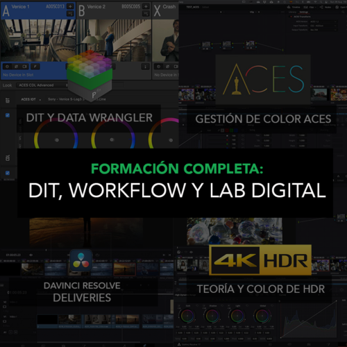 Formación DIT, Workflow y Lab Digital