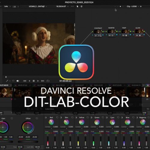 Curso Online Davinci Resolve DIT-LAB-Color